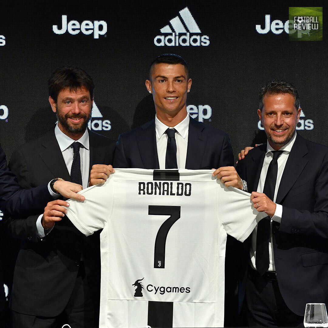 "Ювентус" подписывает Роналду за 112 млн. евро