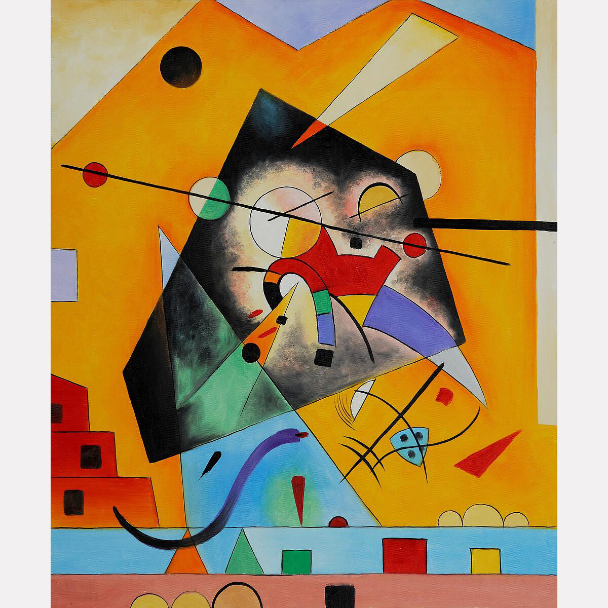 Василий Кандинский "Тихая Гармония"