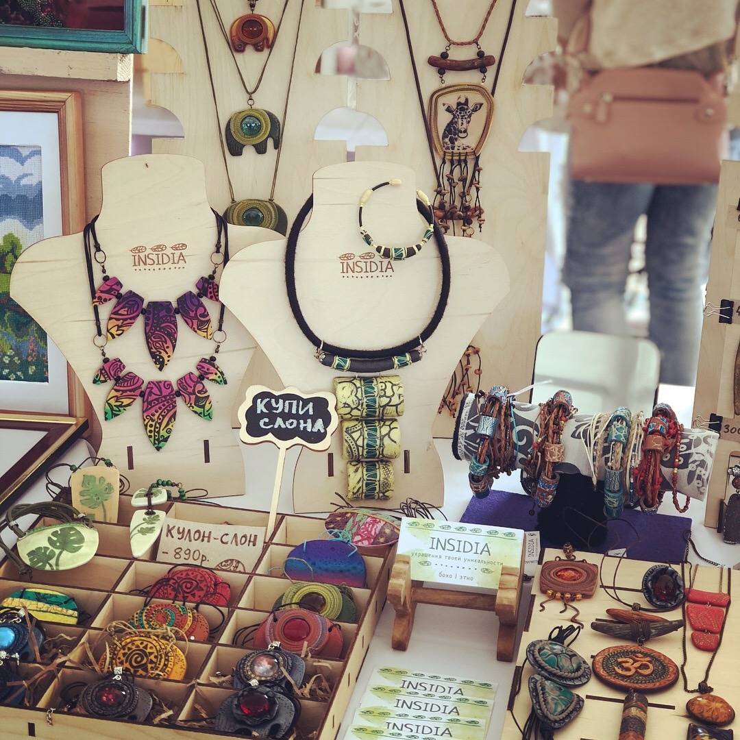 Работы моей Мастерской INSIDIA на ремесленном фестивале "Секреты Мастеров" в Нижнем Новгороде