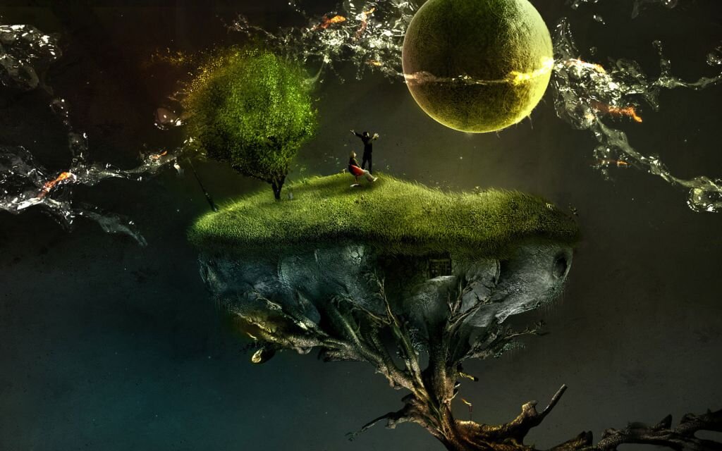 Если параллельные миры существуют в одном с нами про­странстве, то как же мы все умещаемся на планете?