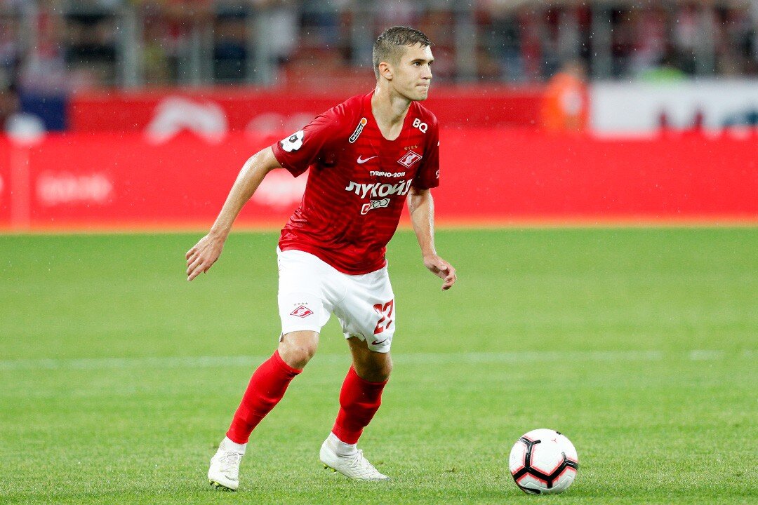 Александр Ломовицкий пока не смог стать основным игроком Спартака