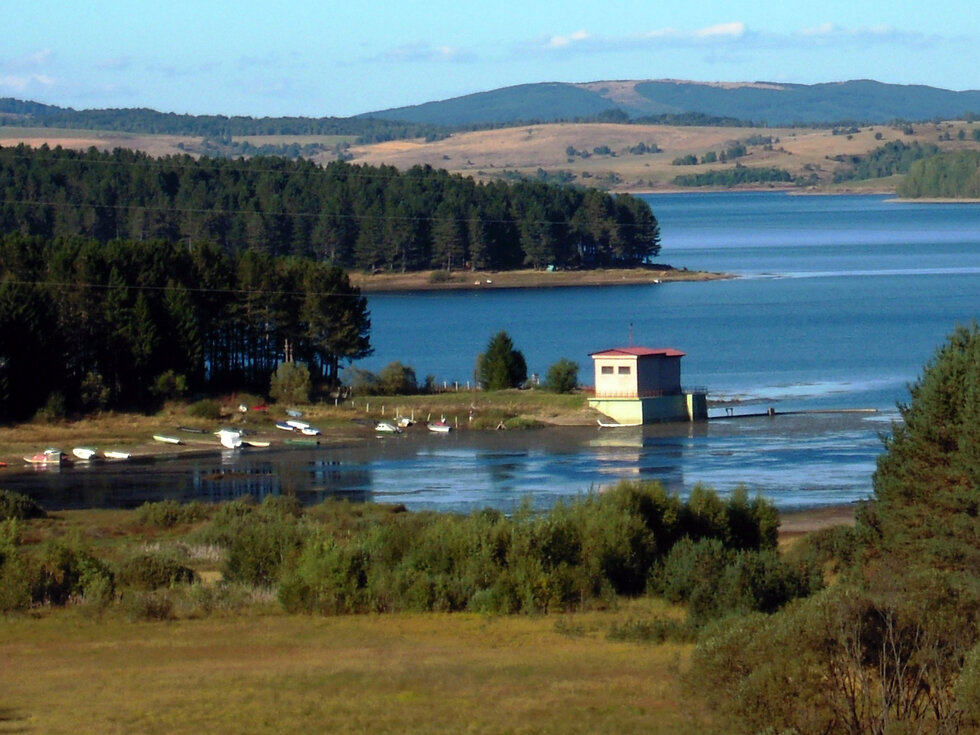 Водохранилище в Болгарии