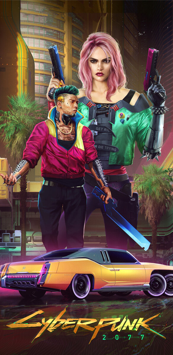 Постер Cyberpunk 2077