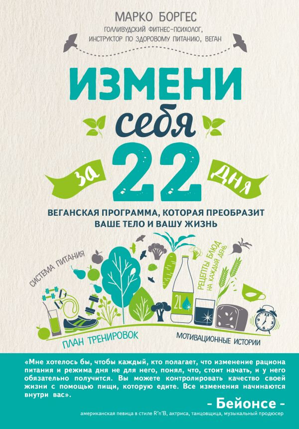 Обложка книги "Измени себя за 22 дня"