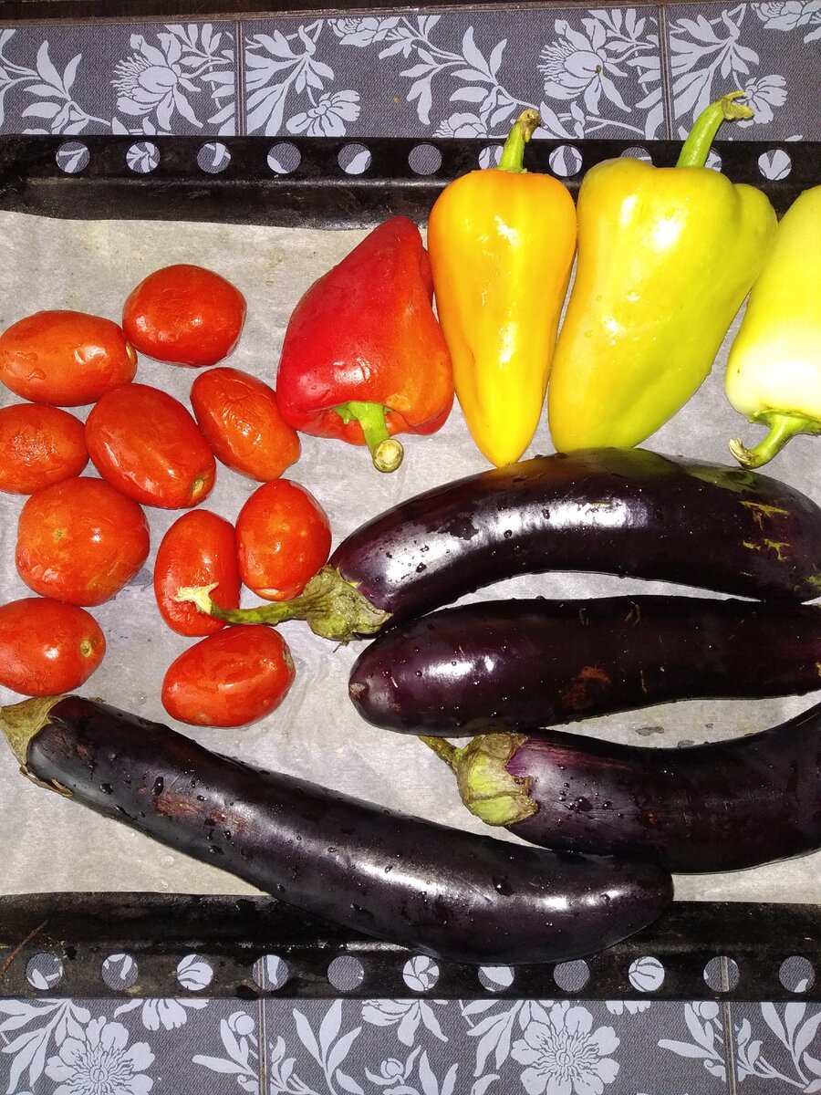 Подготовленные овощи