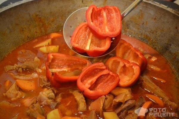 Венгерский суп с фасолью