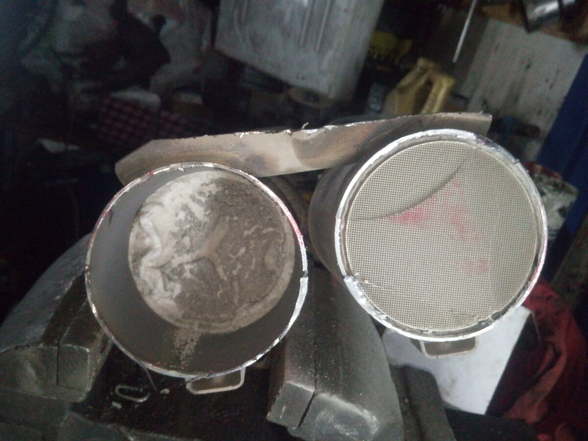 Оплавился катализатор. Форд Фокус 3, 1,6 л