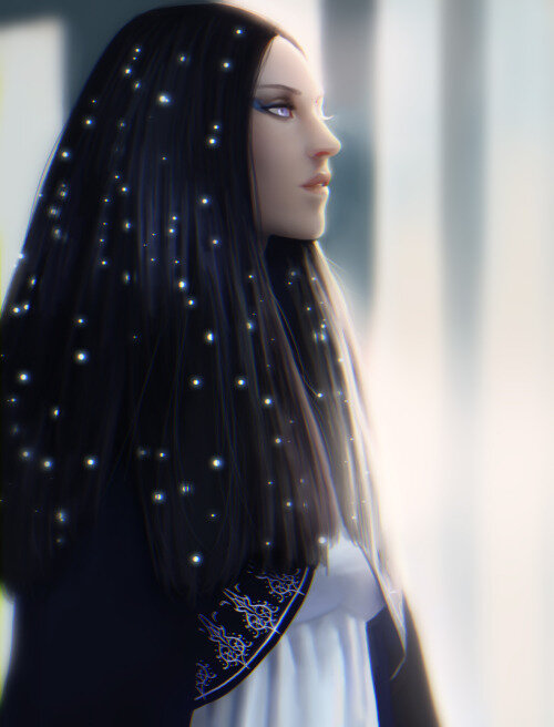 Автор: gerwell (https://gerwell.tumblr.com/post/84824695824/varda-not-super-satisfied-with-the-result-might)