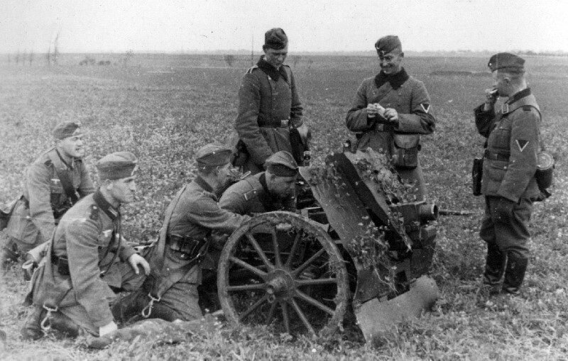 75-мм немецкое лёгкое пехотное орудие