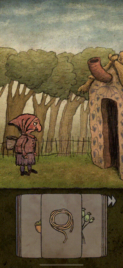 Геймплей мобильной игры Pilgrims