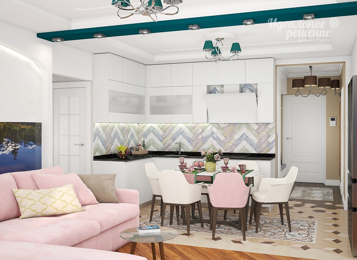 Эскиз из портфолио дизайн студии Идеальное решение