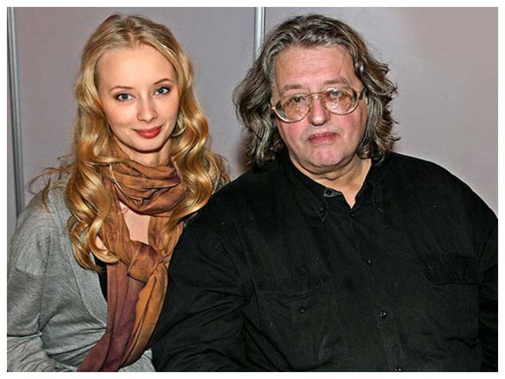 Александр Градский с женой Мариной 