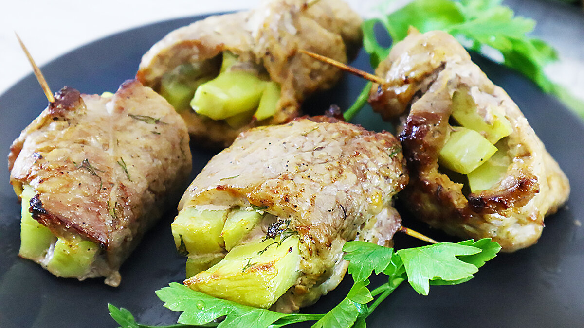 Мясные рулетики