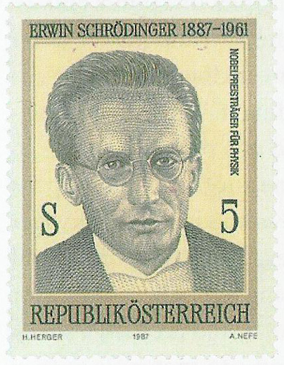 Одна из почтовых марок, выпущенных австрийцами в память о своем великом соотечественнике