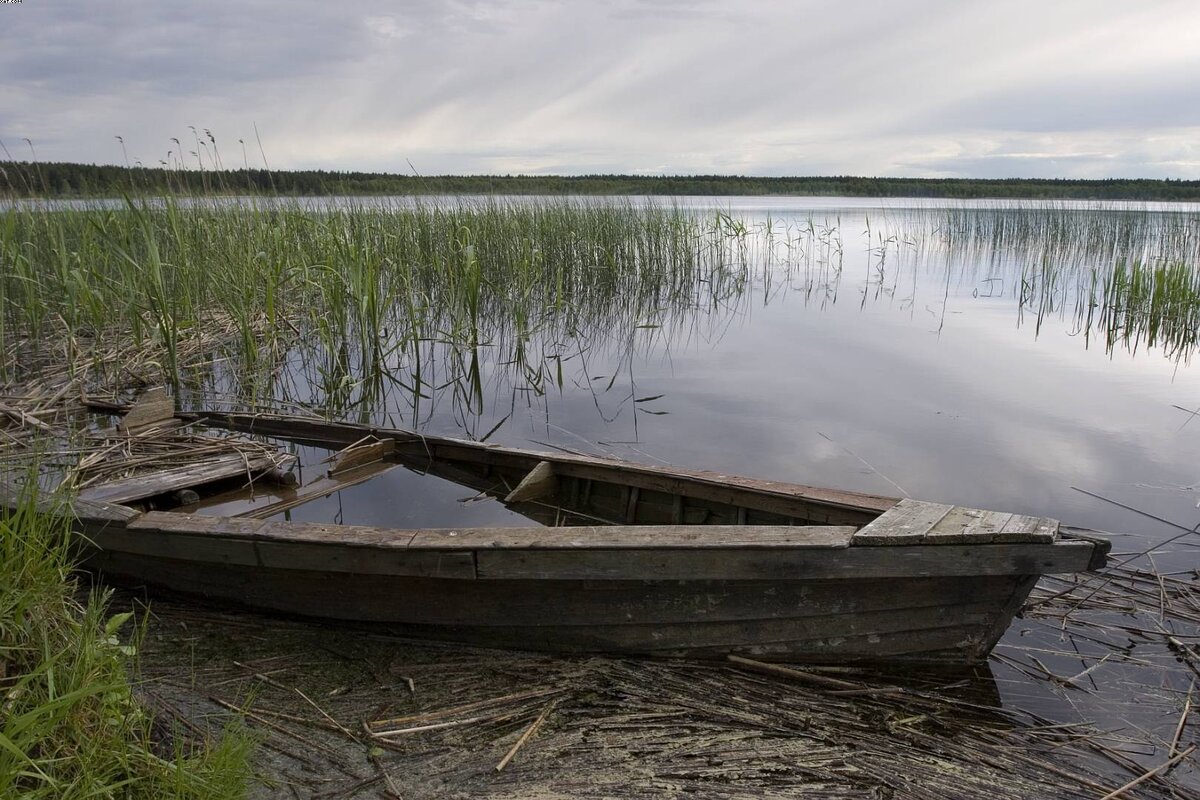 Серега удовлетворенно вздохнул – лодка была ровнехонько раздвоена. Потом вновь перевернул и протащил обе половины обратно в воду…