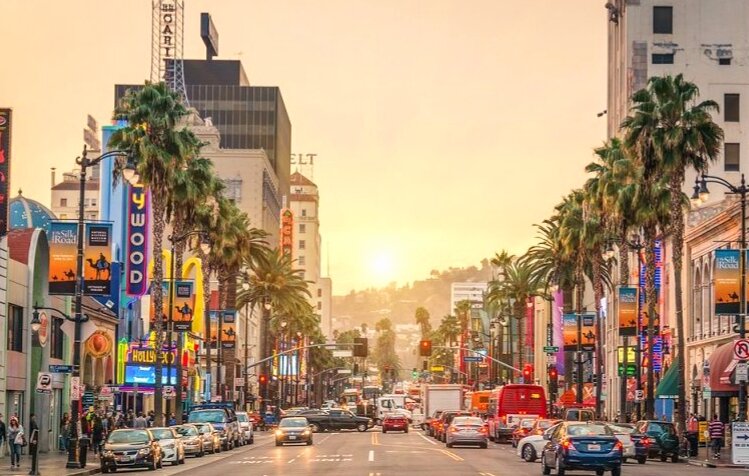 USA, Los Angeles, США, Лос Анджелес, Английский язык, Тур, Изучение английского.