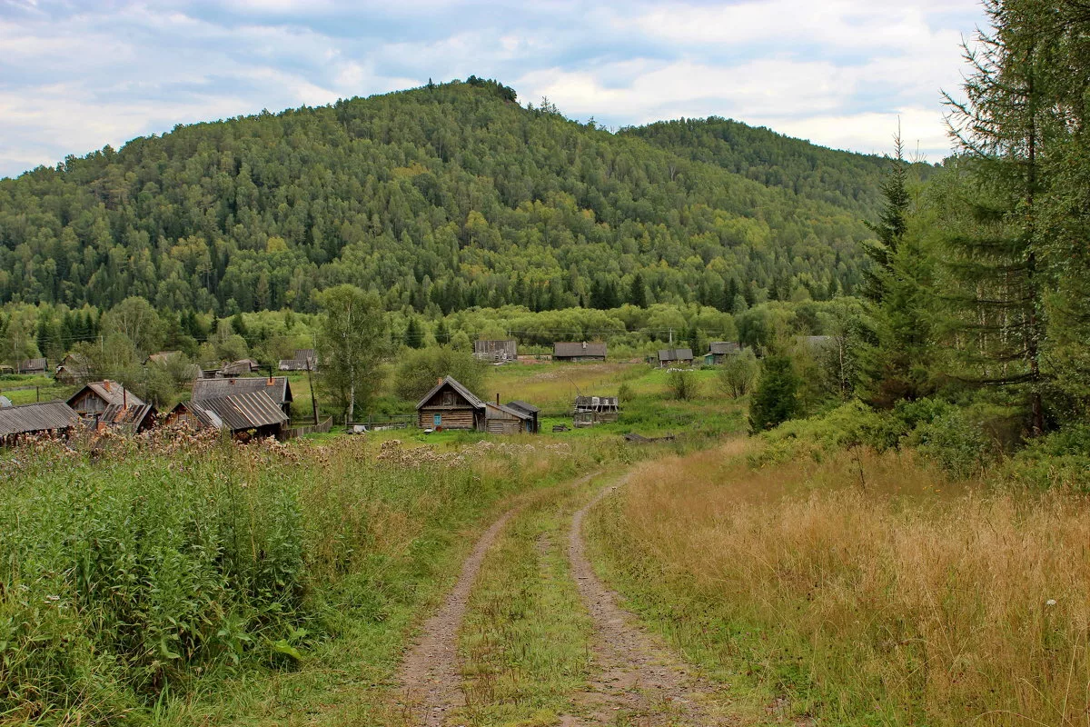 Фото глухая деревня