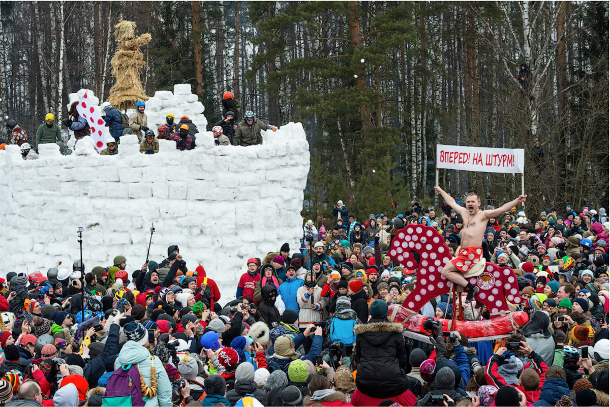 Бакшевская масленица, самый впечатляющий русский праздник, который довелось увидеть и снимать.