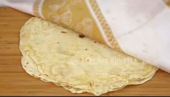 Домашний лаваш.