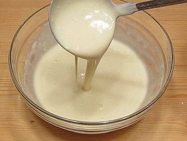  Тесто на блины.