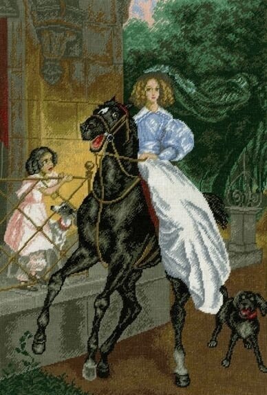 Вот вам "Всадница"  для примера. Подбор цветов дичайший. Лица меня пугают.