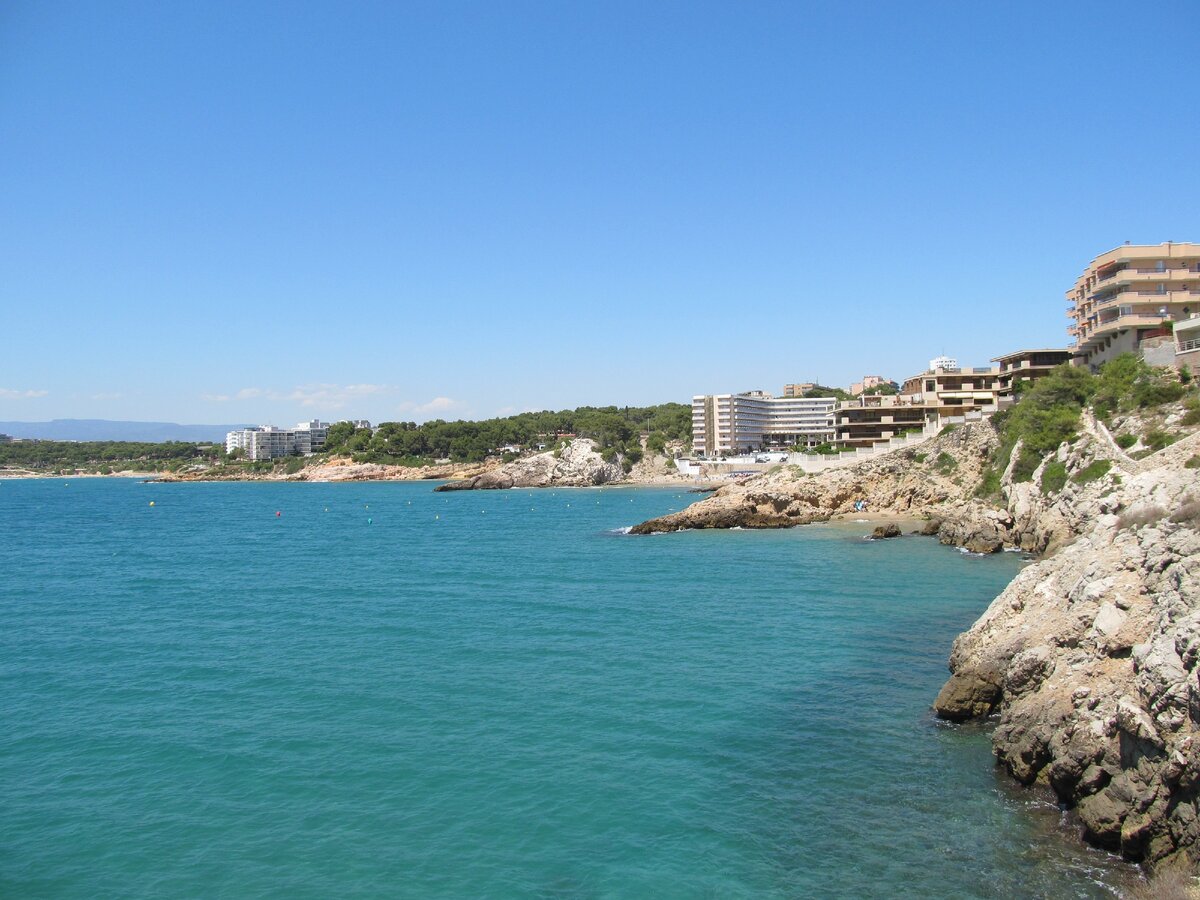 Средиземное море. Коста Дорада. Каталония. Фото автора.