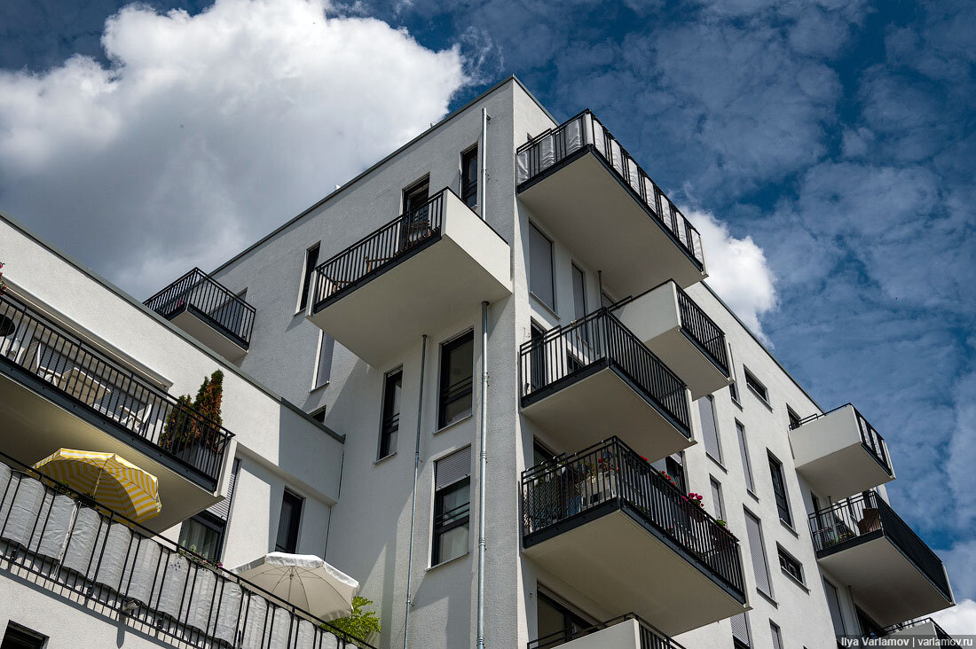 Примеры фасадов панельных домов