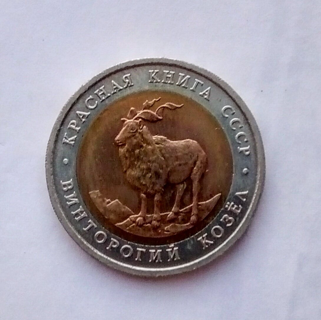 На фото монета из частной коллекции.