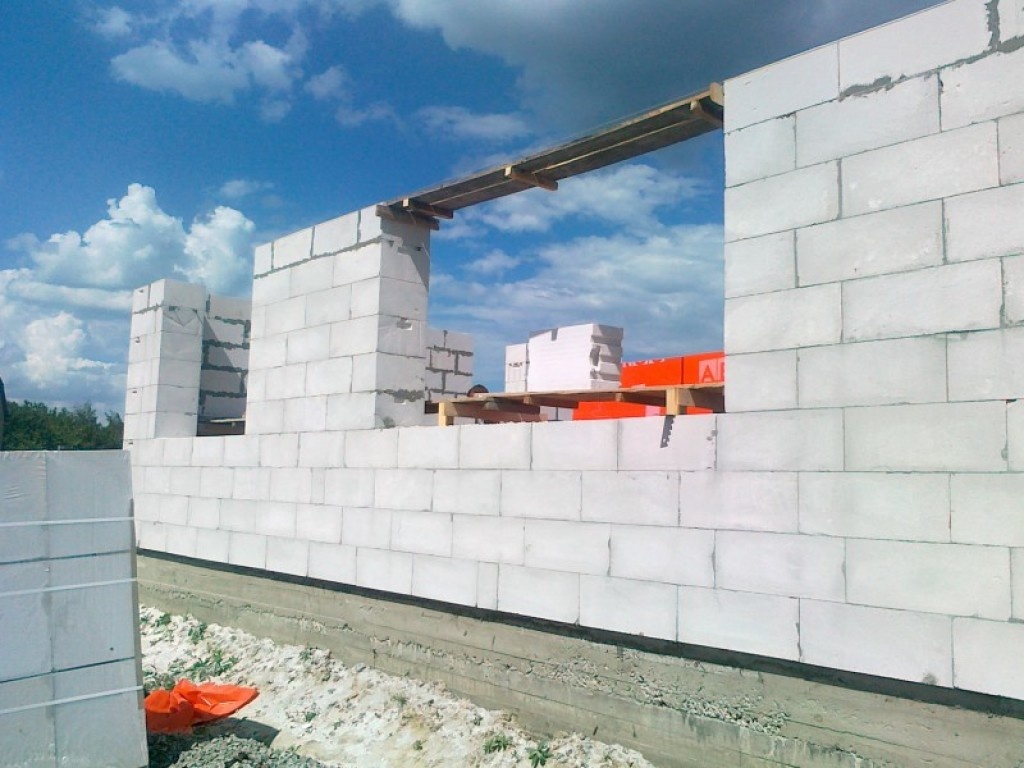 Кладка стен из Газоблока