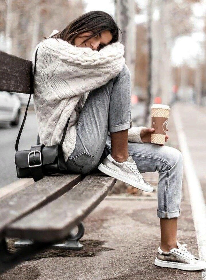 Подвороты делают образ стильным