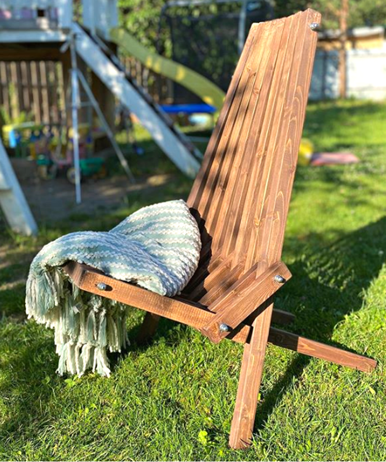 Как сделать садовое складное кресло Кентукки. Размеры деталей | азинский.рф