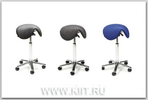 Стулья с седлом особенно подходят для использования в промышленных условиях