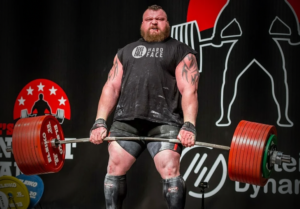 Эдди Холл, рекордная тяга 500 кг
