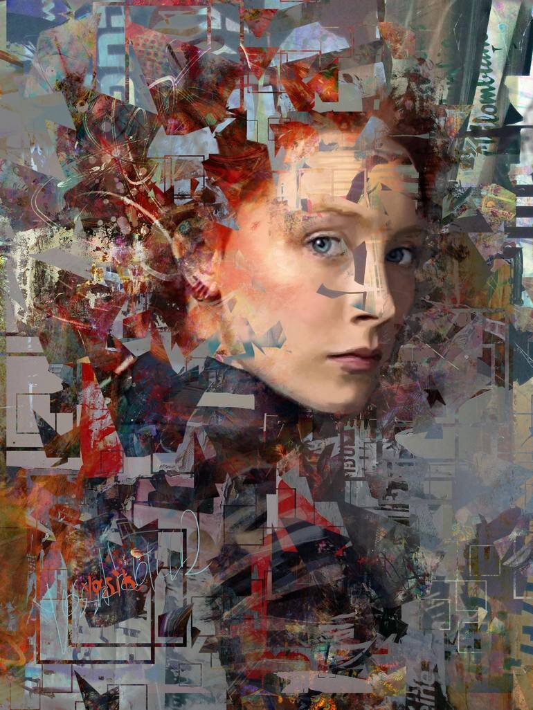 Картина художника Yossi Kotler, источник: https://www.saatchiart.com/art/Painting-fusion/420360/7703522/view