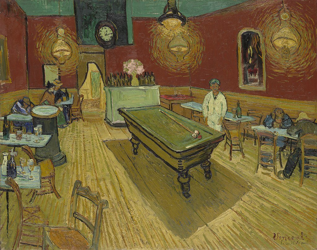 «Ночное кафе», 1888