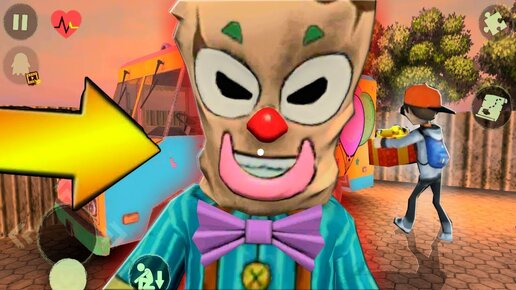 Прохожу Мороженщик Клоун обновление в игре Ice Scream Clown