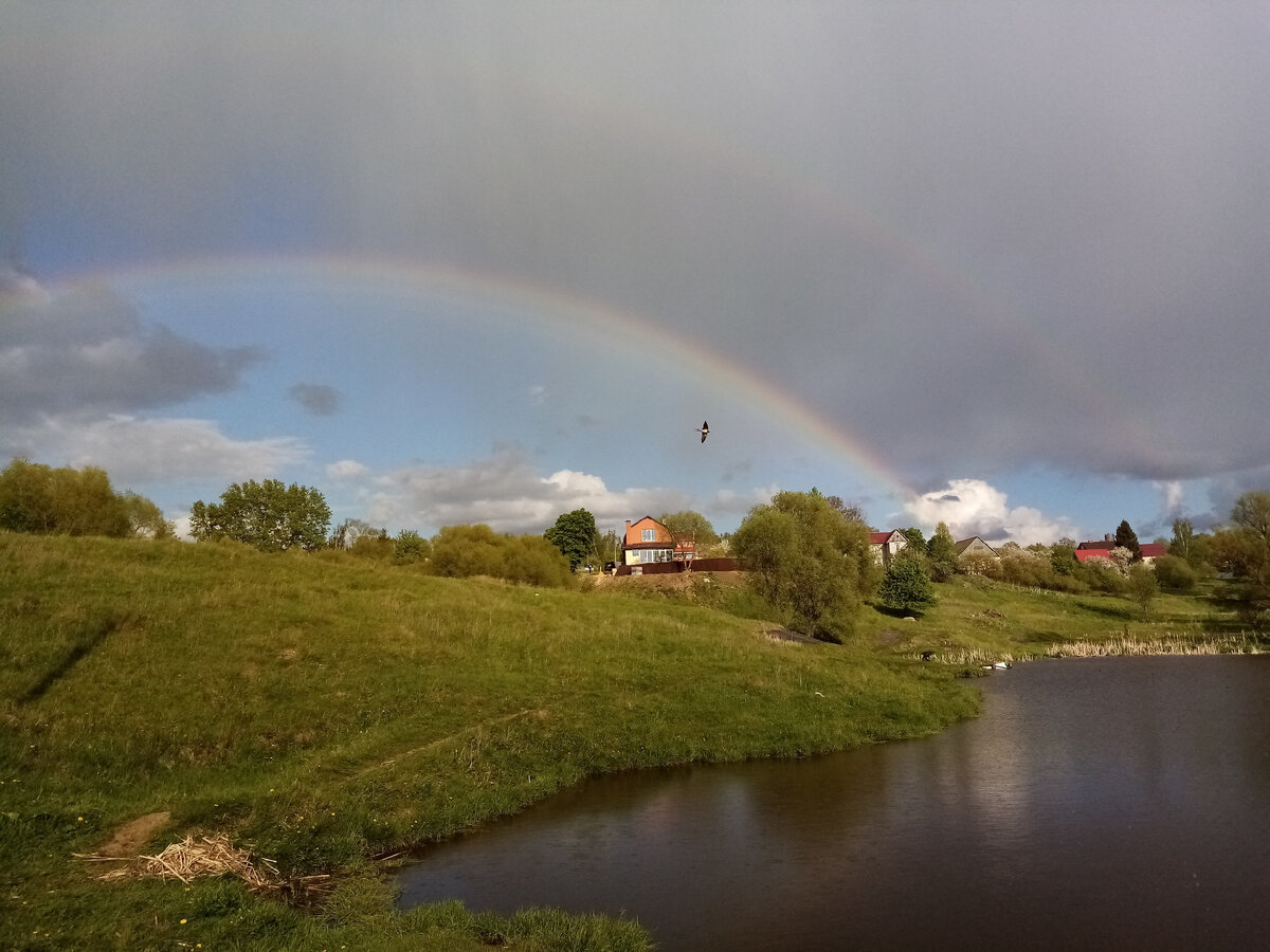 Дорога к дому Анастасии Алексеевны.
