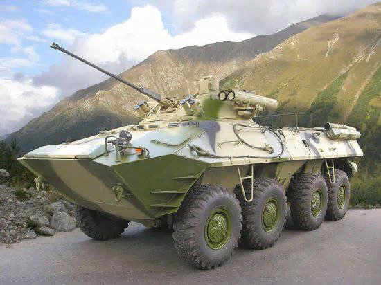 БТР-90 с модулем "Бережок"