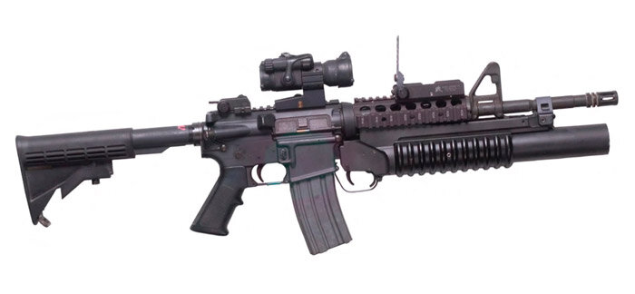 Карабин M4 с планками Пикатинни (фото из открытых источников)