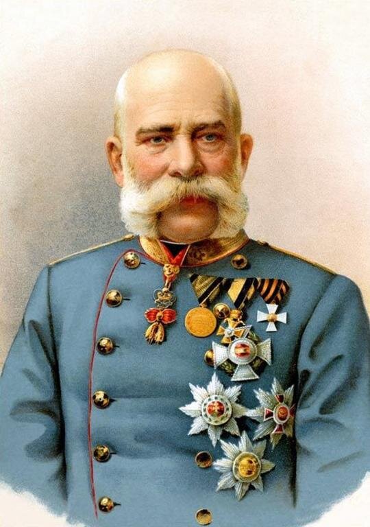 Франц Иосиф император Австро-Венгрии (конец XIX века)