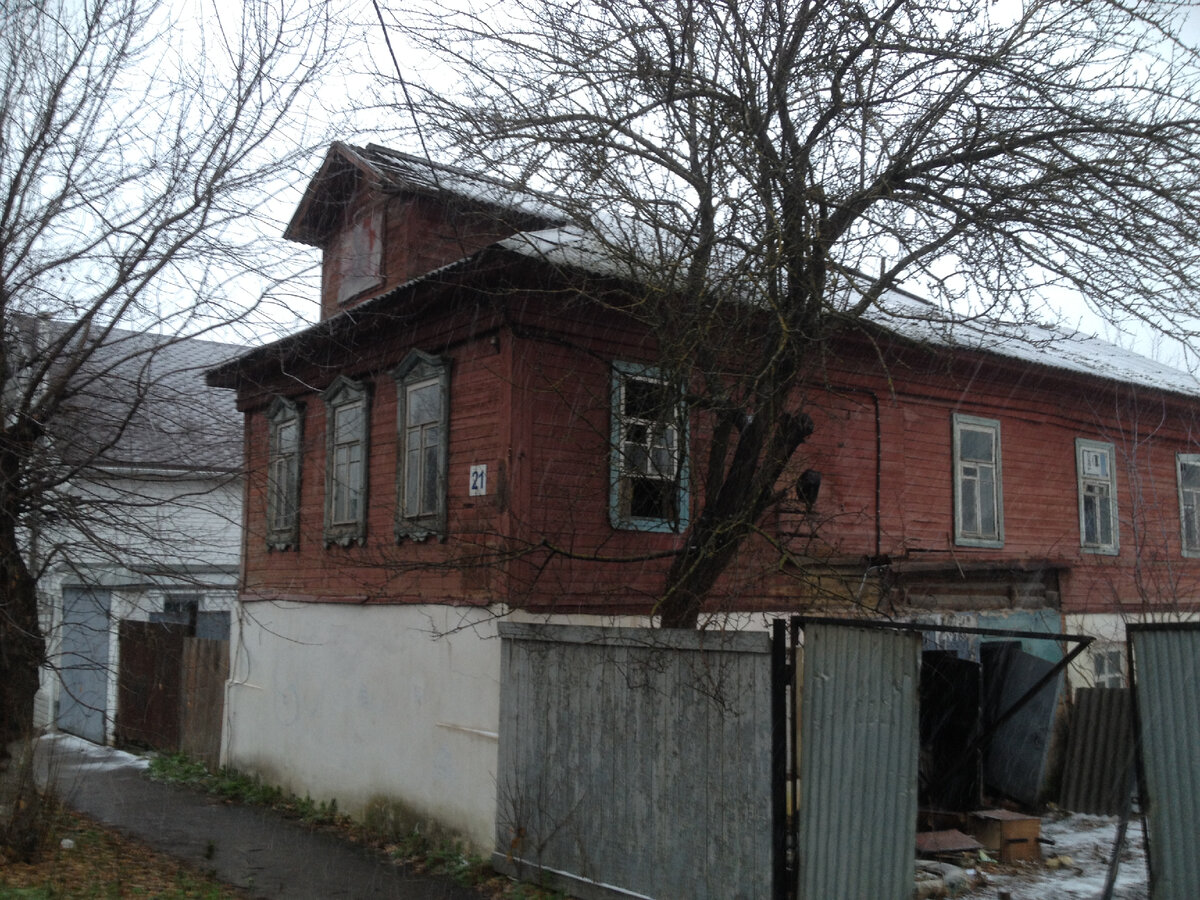 Ул.Чайковского, 21. Купеческий особняк 19 века. Фото автора, 2019 г.