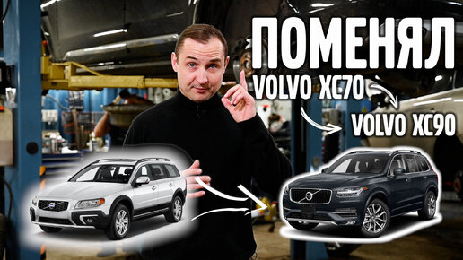 Поменял VOLVO XC70 на VOLVO XC90 SPA / VOLLUX