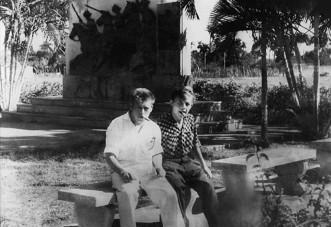 1962 год. 28 декабря. Братья Федотовы: Александр (слева) и Анатолий (права).