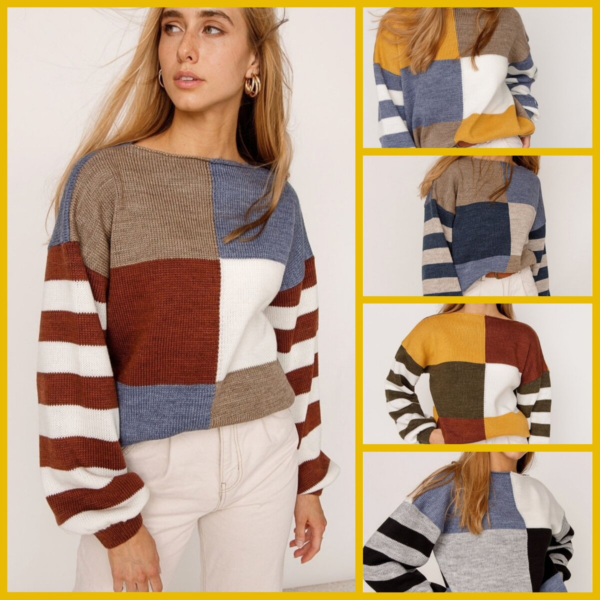 Фото с сайта Wildbwrries, джемперы женские от бренда LADYONE