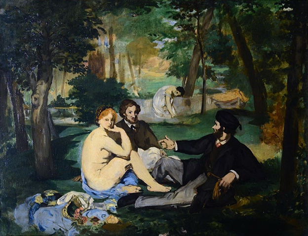«Завтрак на траве» 1863