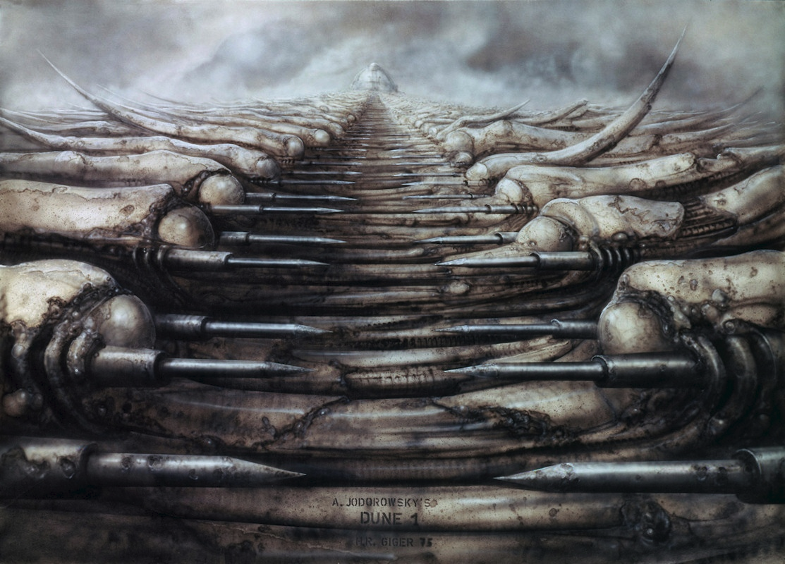 H r giger. Ганса Руди Гигера. Ханс Гигер Дюна.