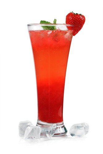    Виноградный пунш с ягодами и мятой