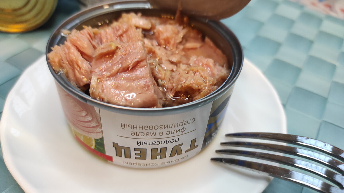 Тунец консервированный в масле, из Чижика, от Морской Котик