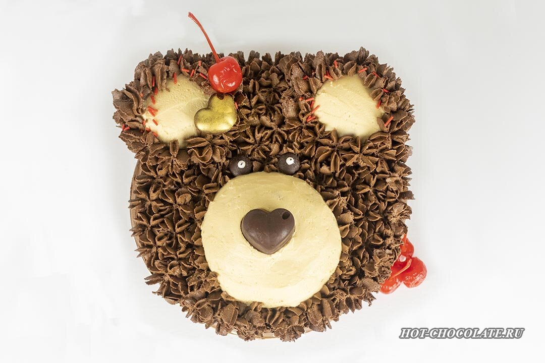 Торт в виде Мишки