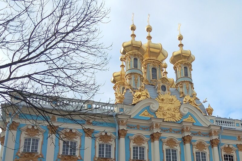 Екатерининский дворец в Царском селе. Фото моё